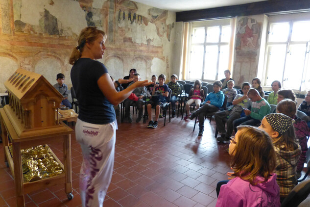 Haptický model relikviáře sv. Maura